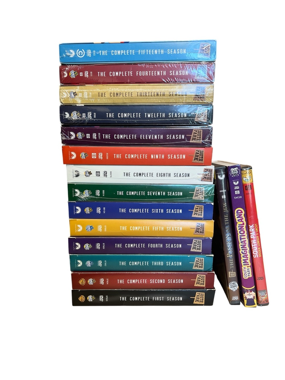 South Park Seasons 1-9 and 11-15 and 3 movies (Does not include season 10) NWT